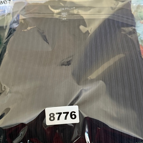 Eileen Fisher Rib Tunic Top Silk size M - Picture 7 of 7